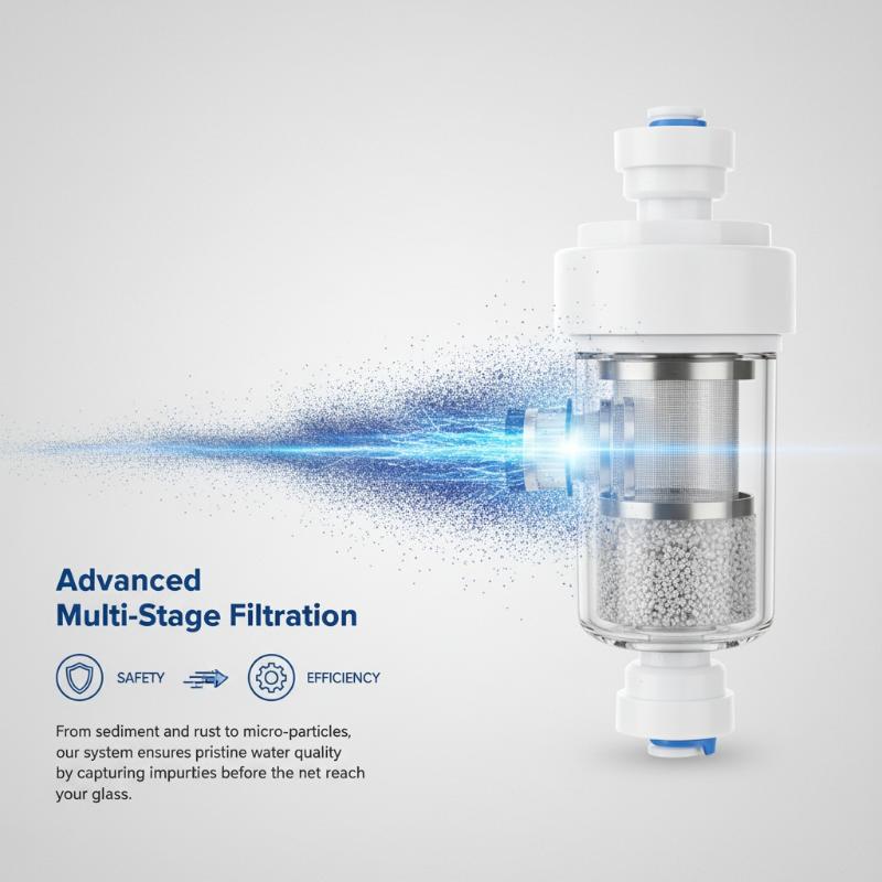 1PC Quick Slide Lock Micro Filter Fitting For Water Purifier Pre-Water Micro Filter Easy Maintenance Kitchen Equipment