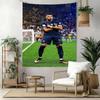 Mbappe Wall Decor Tapestry Art For Pet Memorial Birthdaywedding Party Backdrop Family Gift