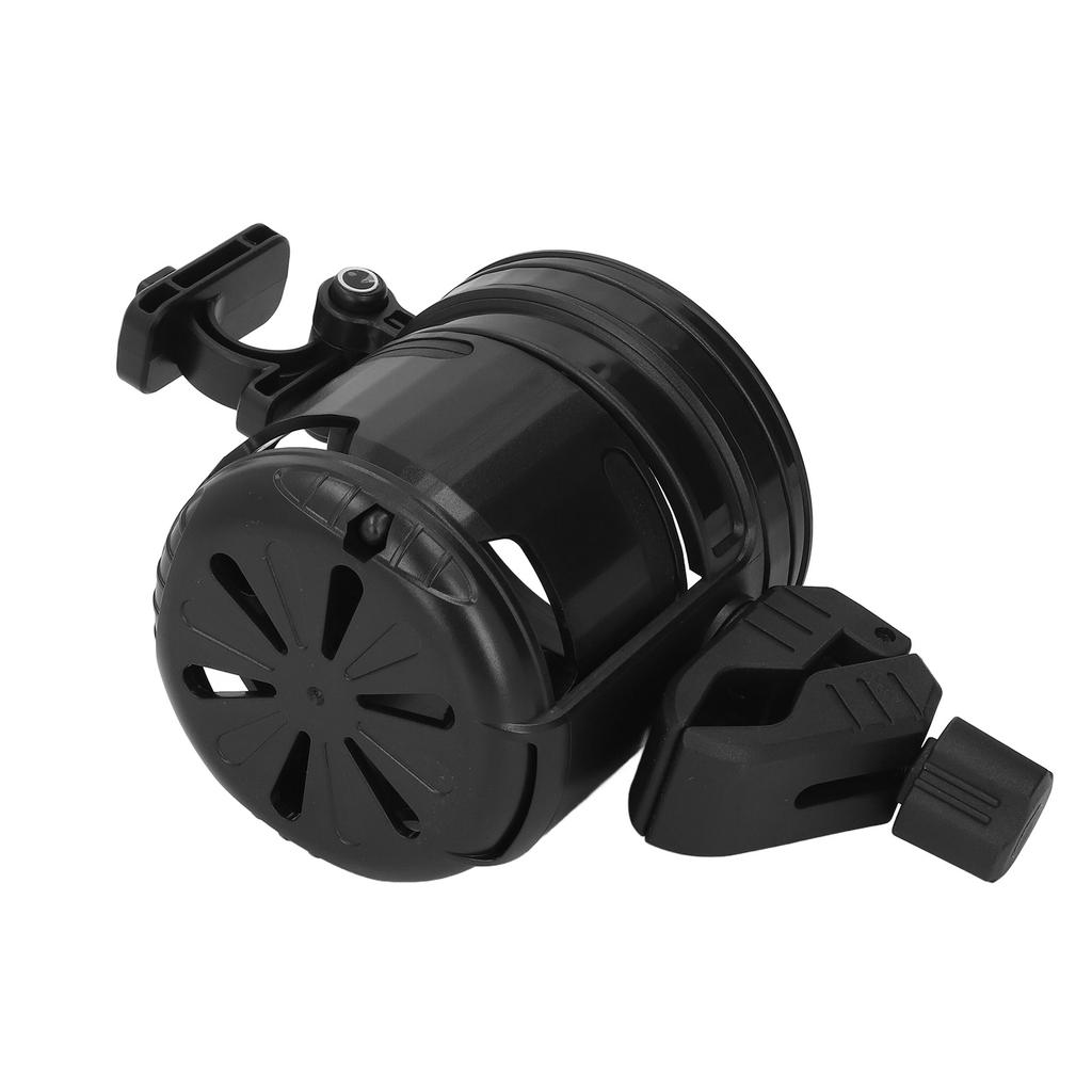 3 in 1 Stroller Cup Holder Folding with Hook 360 Deg Adjustable Double Bottle Holder for Bike Treadmill