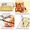 Heat Insulated Pan 2L Glass Baking Dish, Square Dishes for Oven, Versatile Serving Plate Dinner Tempered Casserole Dish Brownies Meatloaf Desserts