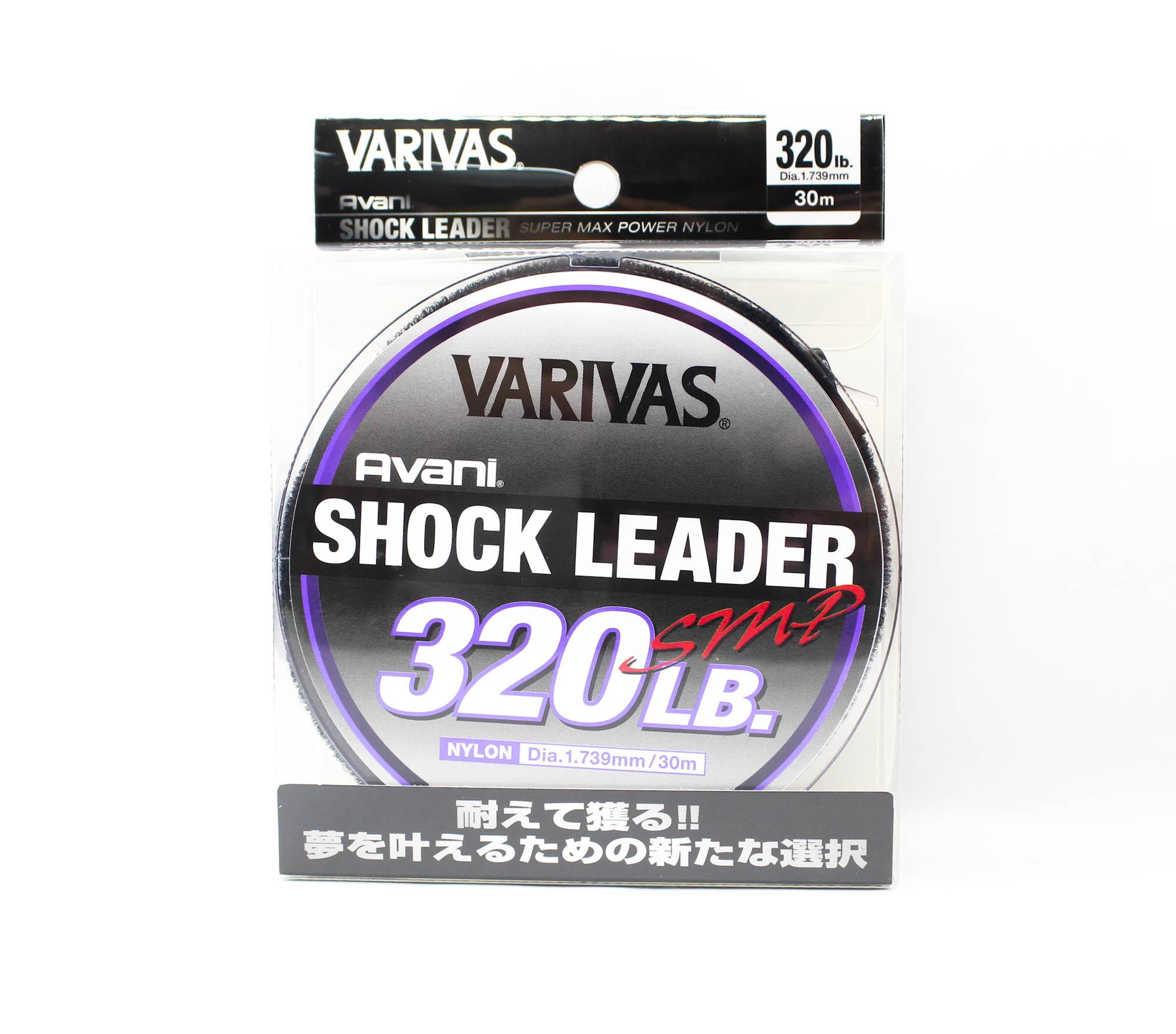 

Varivas Nylon Avani SMP Shock Leader Line 30m 320lb (0136) фиолетовый/чистый
