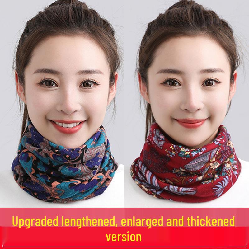 Hot-Selling Autumn/Winter Multi-Function Twist Hat & Scarf with Neck Protection