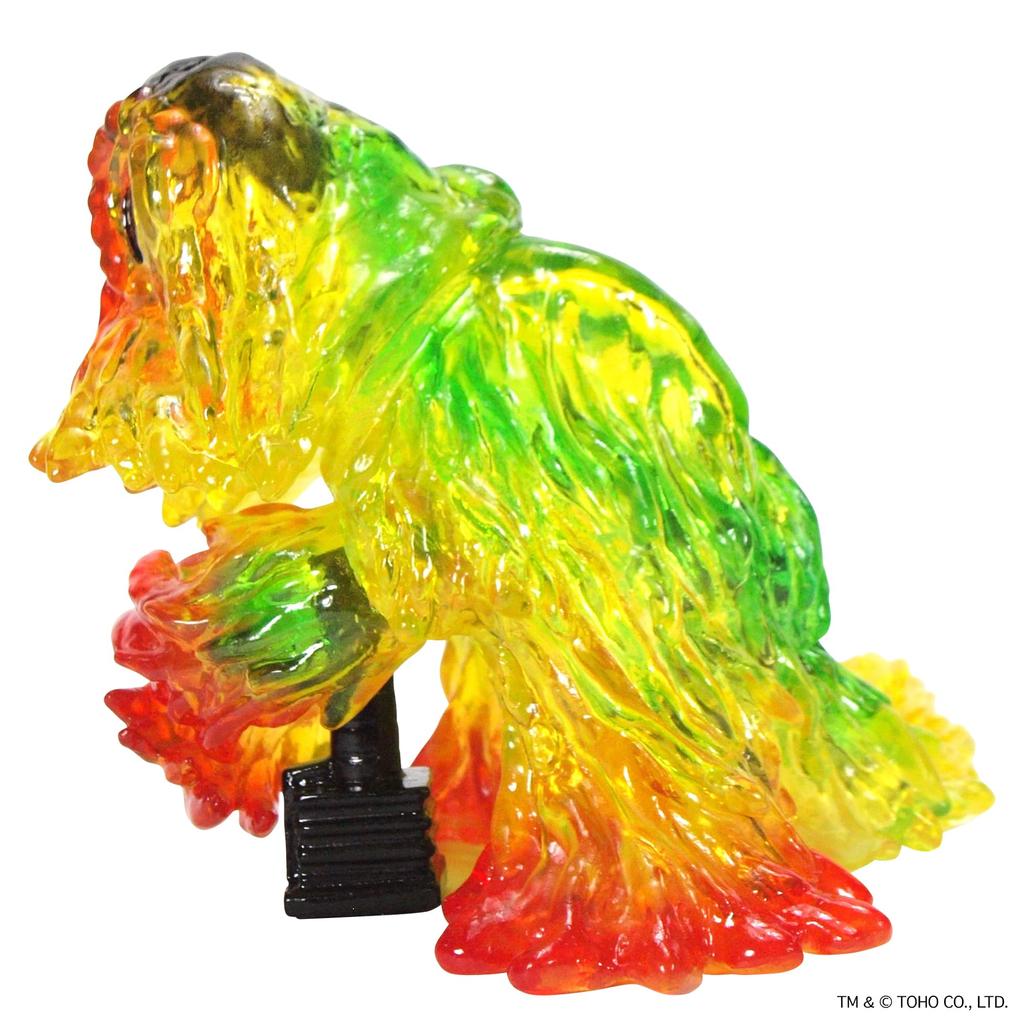 CCP Middle Size Series Godzilla EX 3rd Chimney Hedorah 1970s Image Color Clear PVC Complete Figure Ver. Pre-painted