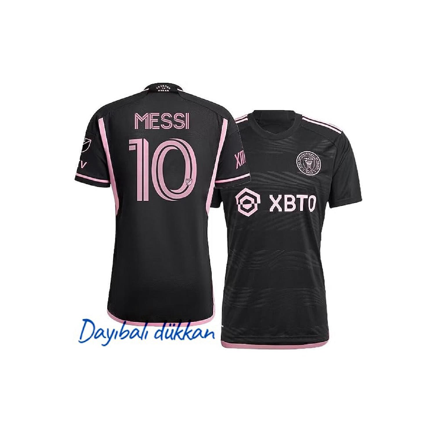 

Daybal Inter Miami Lionel Messi 2023/2024 Black Pink Football Jersey