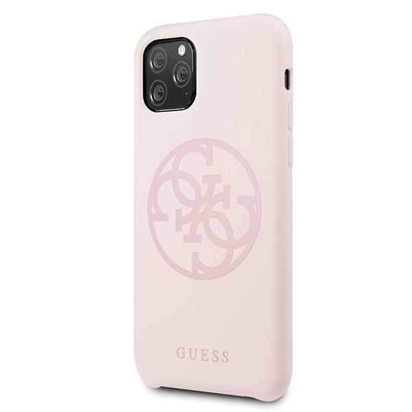 Guess Guhcn58Ls4Glp Iphone 11 Prolysrosa/Lysrosa Hardt Deksel Silikon 4G Tone i Tone