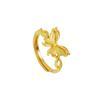 Ring Retro Filigree Butterfly Ring for Women Palace Style