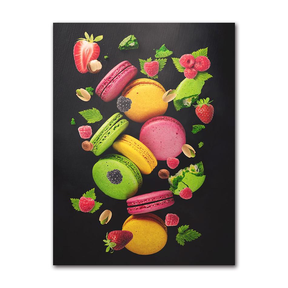 Gastronomy And Kitchen Poster Food Pictures Restaurant Decoration Canvas Printing Wall Picture Home Room