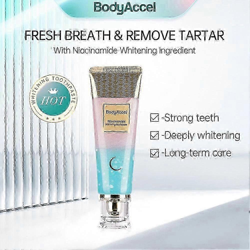BodyAccel Niacinamide Whitening Toothpaste BodyAccel Toothpaste Niacinamide