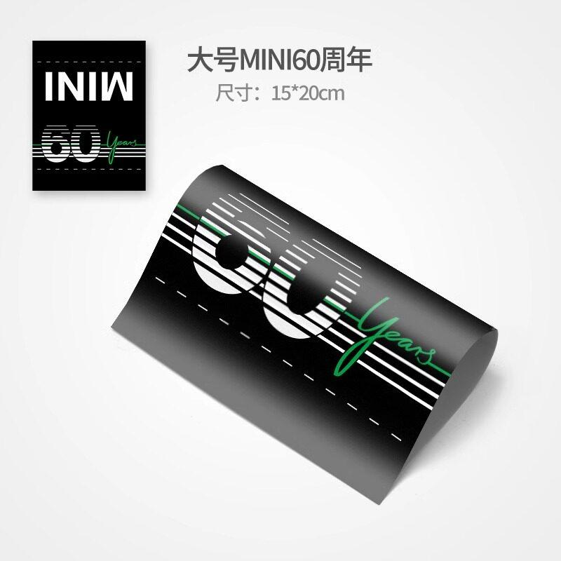 Подходит для BMW mini cooper стиральная этикетка декоративная наклейка на дверь багажник маленькая наклейка на хвост модификация qclyn77