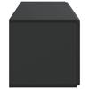 Wall Mounted TV Cabinet Black 78.5 X 31 X 30 Cm