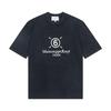 Maison Margiela Digital Logo Cotton T-shirt HS851 Black