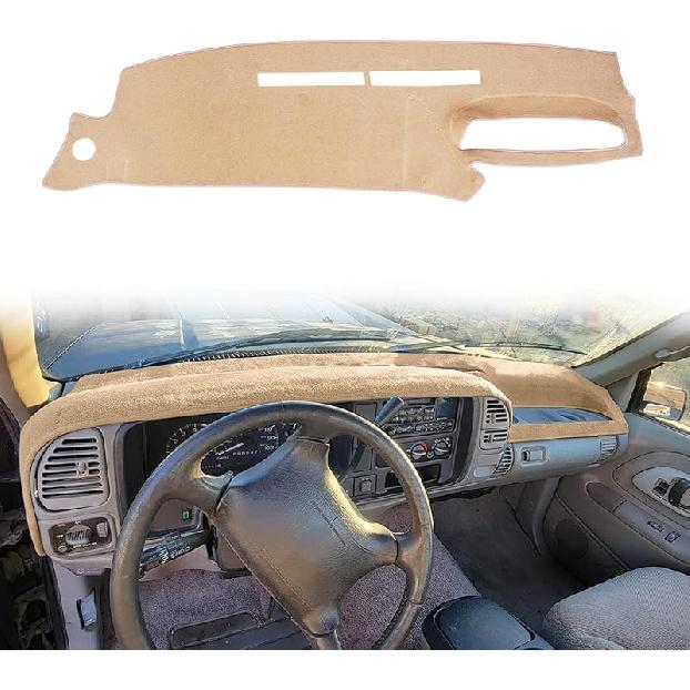 Dashboard Cover Dash Cover Mat Pad  Fit for 1995-1996 Chevy Chevrolet Silverado C1500 C2500 C3500 K1500 K2500 K3500 Tahoe Suburban,GMC Sierra Yukon