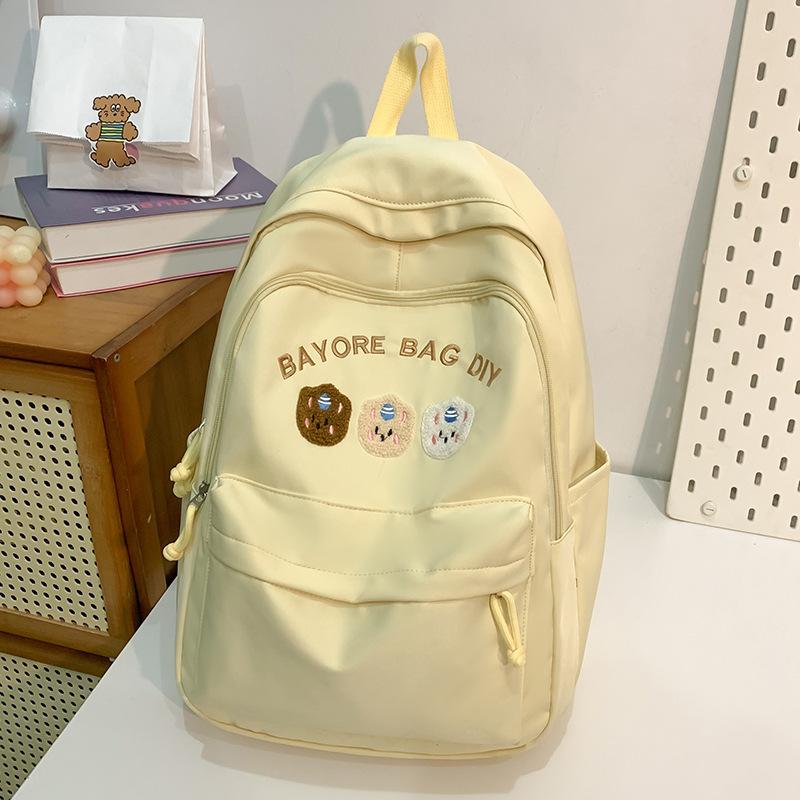 

Детский школьный рюкзак для девочки начальной школы, милый легкий мультяшный рюкзак для ученицы средней школы