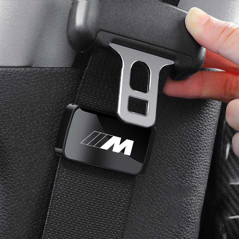 Magnetic Car Interior Supplies Seat Belt Holder Stabilizer Accessory For BMW E90 E60 E46 E39 F30 F10 E87 X3 X4 X5 X1 G30 G20 DJ1
