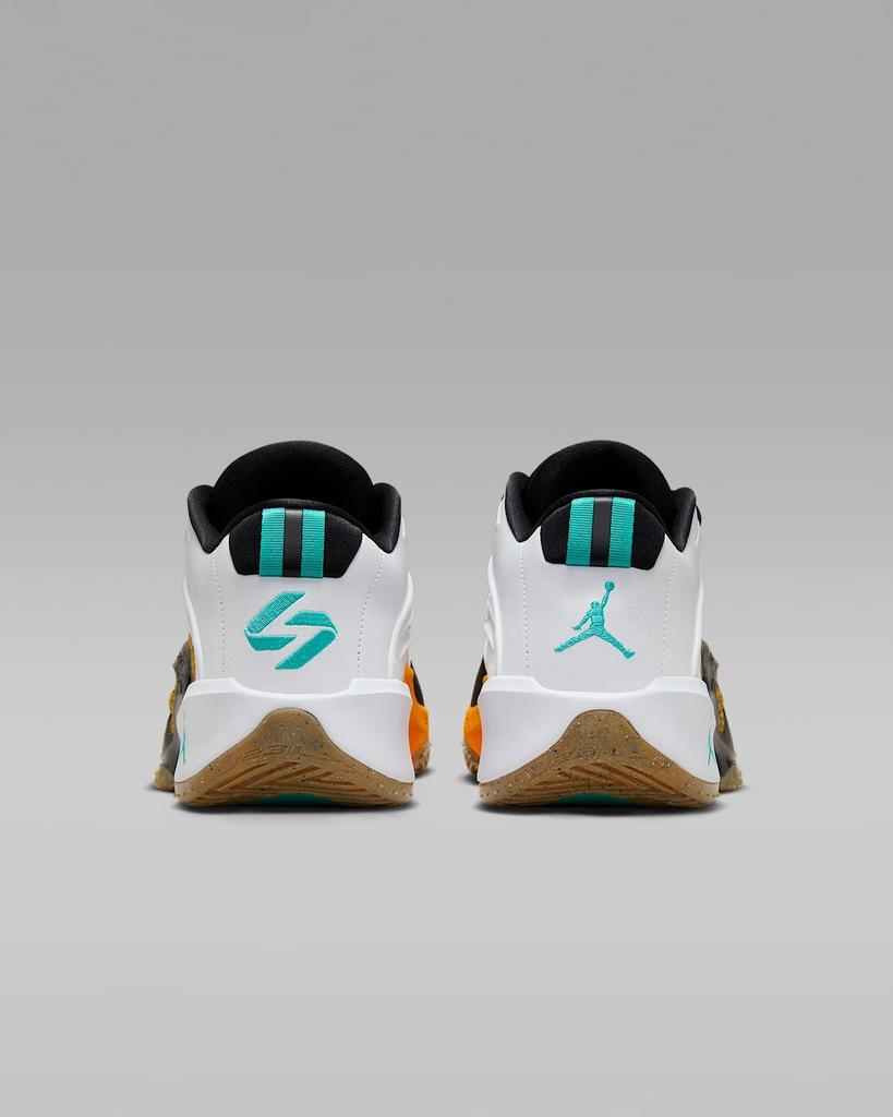 FQ1285-100 Nike Luka 3 White Laser Orange Gum Light Brown Hyper Jade (Men's)