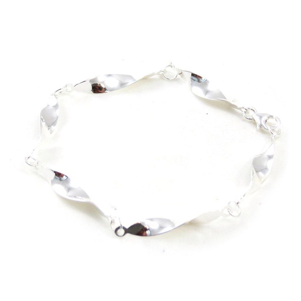 Les Trésors De Lily [I5211] - Silver Bracelet 'Choreography'