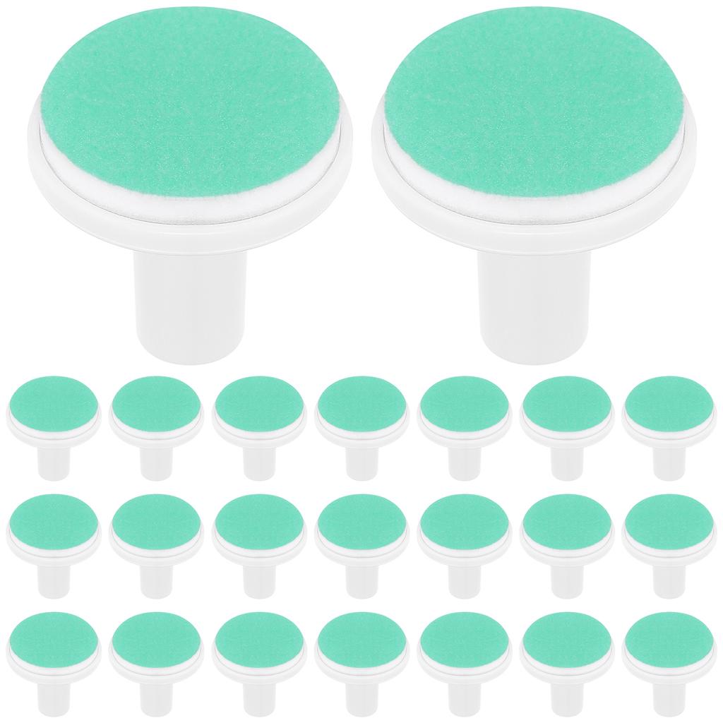 24 Stuks Baby Nagelslijpkoppen Elektrische Nagelknipper Vervangende Pads Voor Peuter Nagelknipper Accessoires Schuurpapier Slijpen