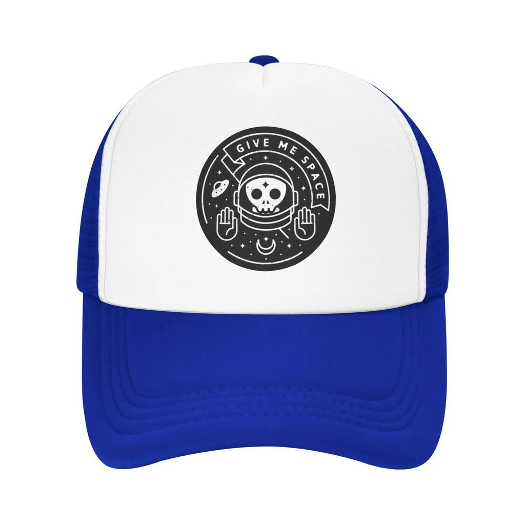 Give Me Space UFO Sport Mesh Baseball Caps Women Adult Female Beach Sunscreen Hat Trucker Cap