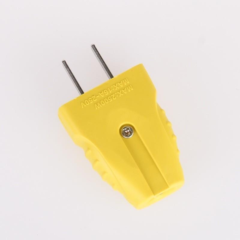 Fixed Integrated Power Plug High Power 250V 16A Flame Retardant for RV Camper Internal Electrical System Installation