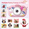 Kids Camera Toys for Girls Age 3-8, Kids Digital Camera Toddler Camera for 3 4 5 6 7 8 Years Old Birthday Gifts, 1080P Video Camera with Cute