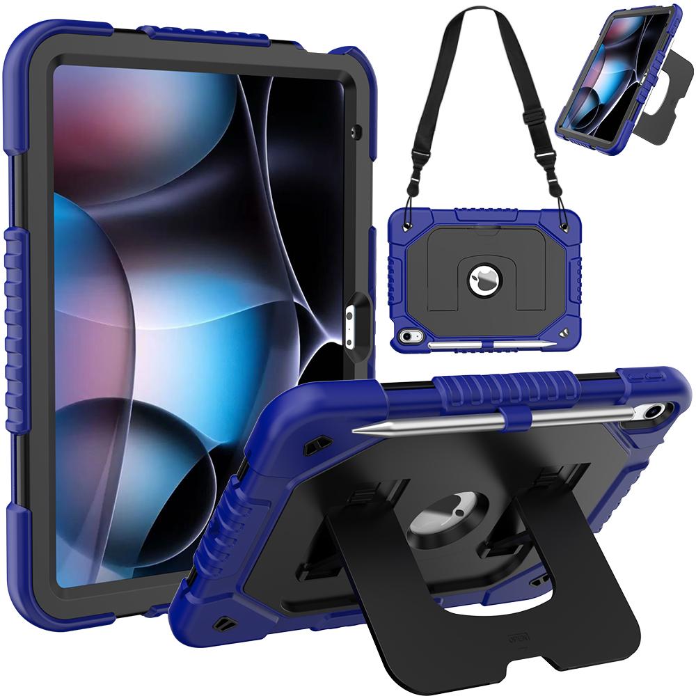 Rugged Case Universal for IPad A16 2025 11th 10.9 2022 10th Gen. A3354 A3355 A3356 A2757 A2777 A2696 Heavy Duty Kickstand Cover