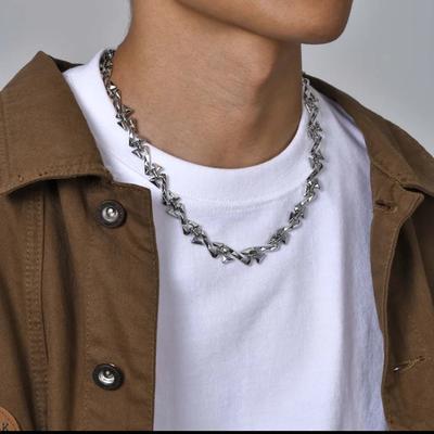 Náhrdelník s písmenem Z pro muže, Hip Hop styl s designovým citom, Doplňky, Dárek