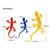 3D Reflective Gecko Car Emblem: Creative Tail Sticker & Scratch Cover