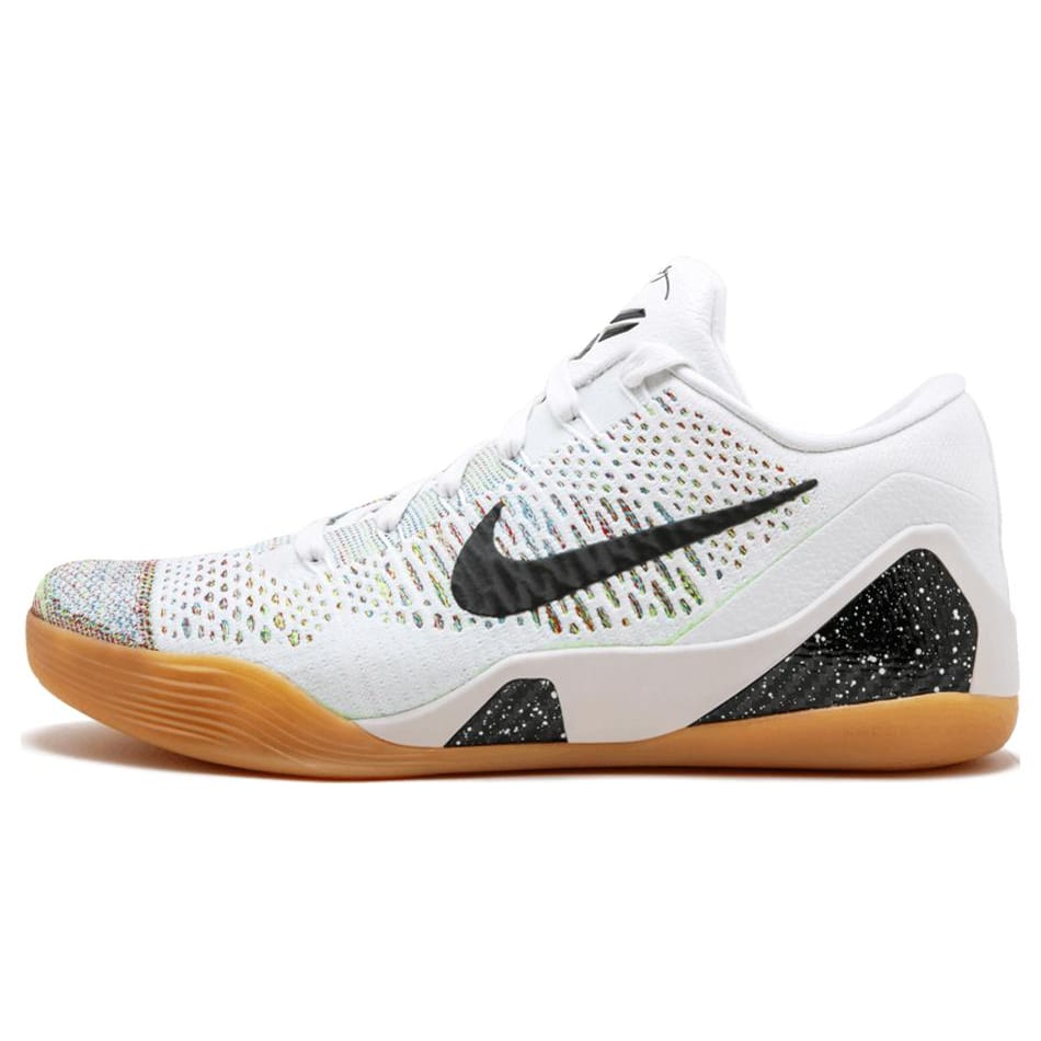 Nike Kobe 9 Elite Premium Low Htm Milan White Multi Color 698595-109