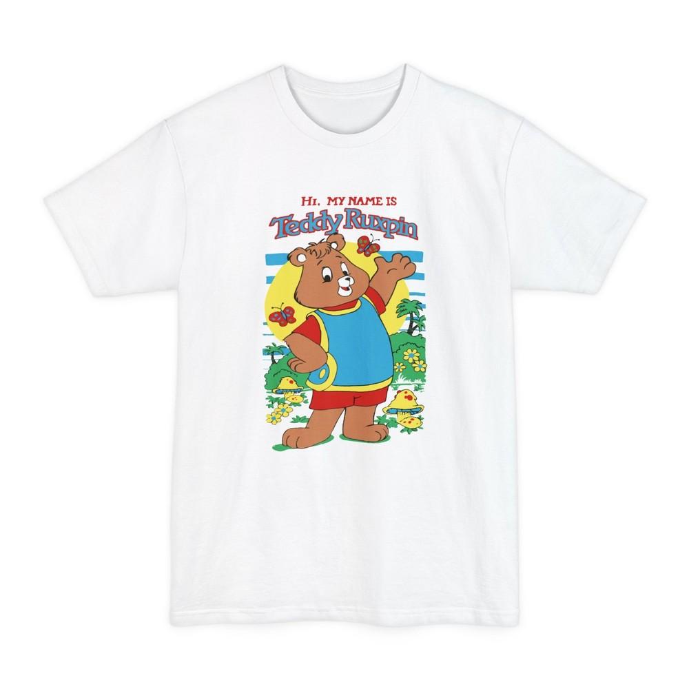 

oversized vintage teddy ruxpin reproduction unisex tall beefy tshirt L