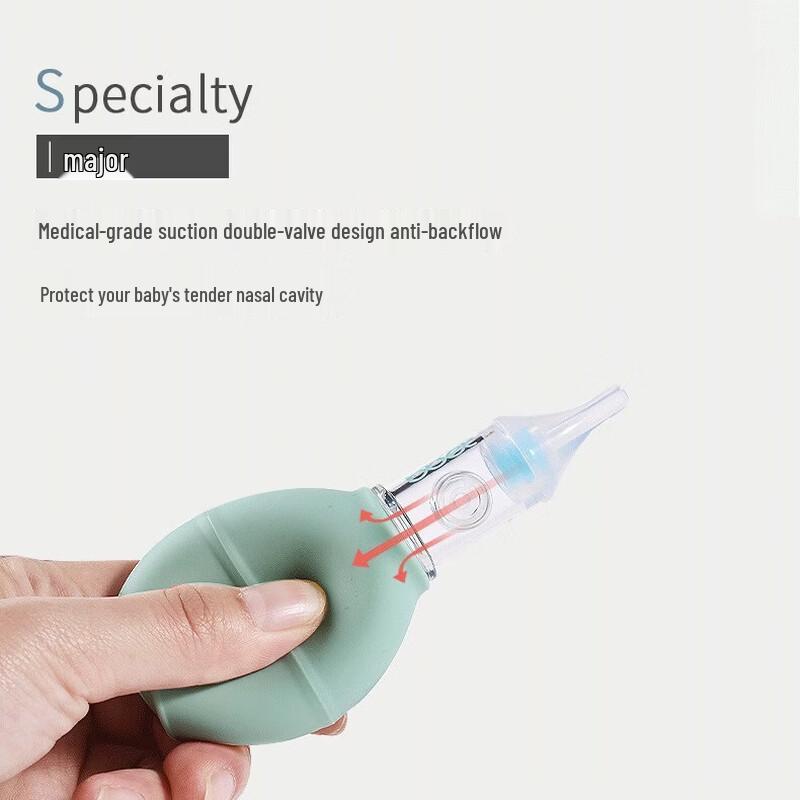 Barbie elephant Baby Nasal Aspirator with Cleaning Clip