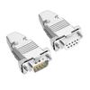 DB9 Female-to-Male 9-Pin Solder Type RS232/485 Serial Connector Plug