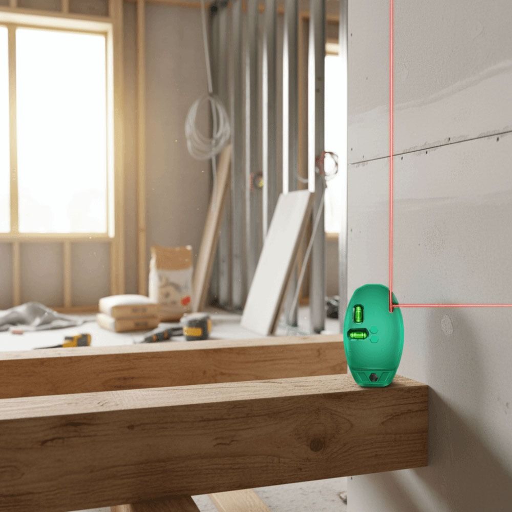 Right Angle Leveling Laser Horizontal Line Infrared Laser Level  Leveling Projects