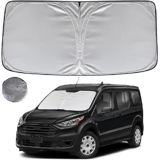 KAYZT Windshield Sun Shade For F150 2015- Foldable Sunshade Front Window  Fit Accessories