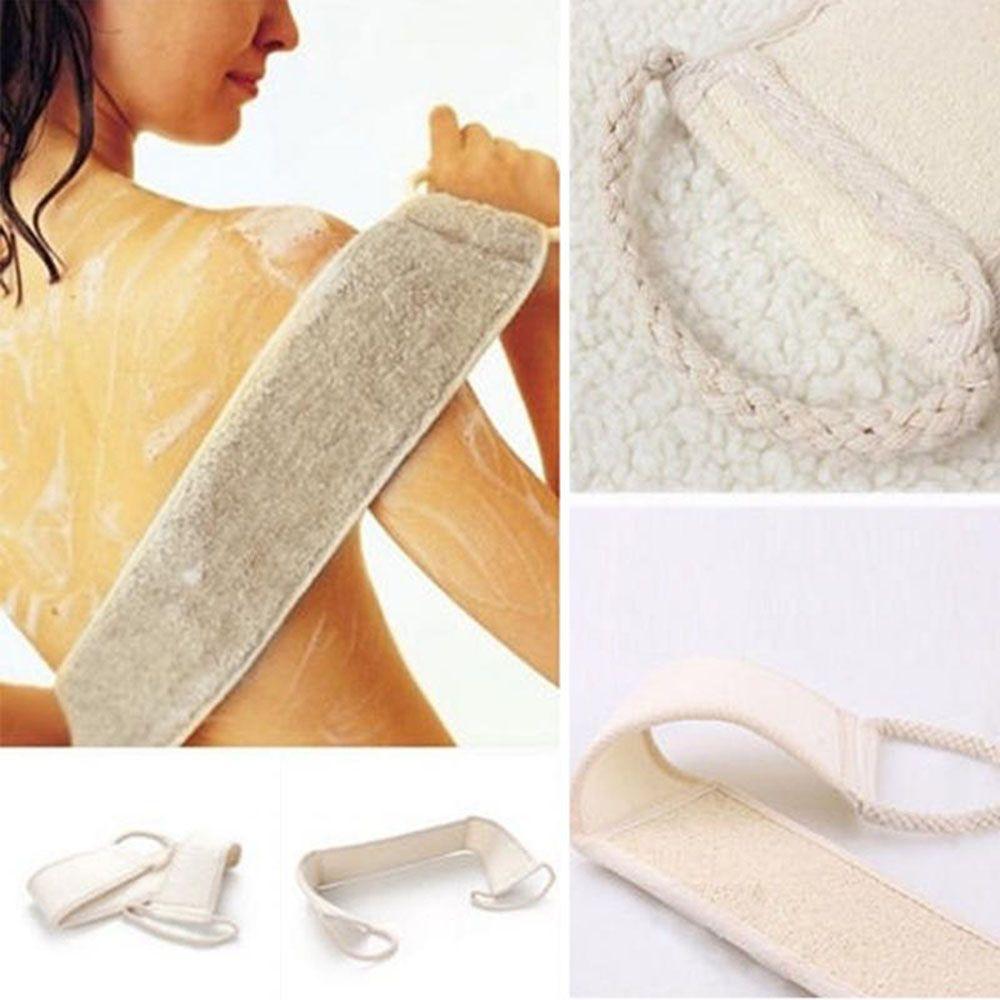 Soft Loofah Exfoliating Bathing Accessories Back Scrubber Shower Brush Massage Brush Bath Strap