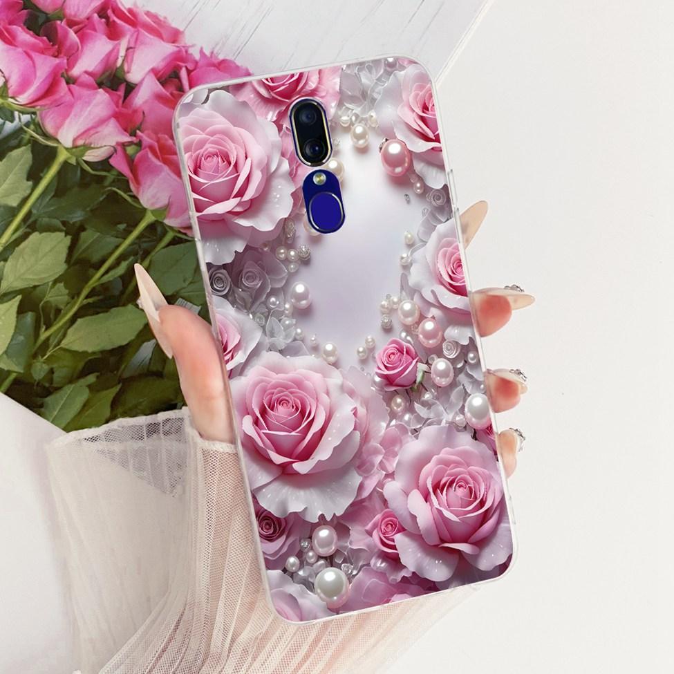 For Oppo F11 Case Cover Luxury Butterfly Love Fashion Flowers Cool Painted Phone Casing For Oppo CPH1913 CPH1911