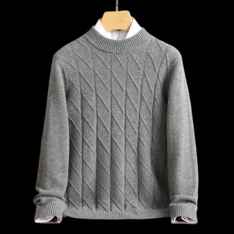 Pierre Cardin Men's Cashmere Crew Neck Sweater