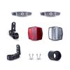 Funsea Scooter Accessories Reflector Kit of Wheel Front on Handlebar Rear On Seat Post ISO6742-2B BS6102-2 Standard