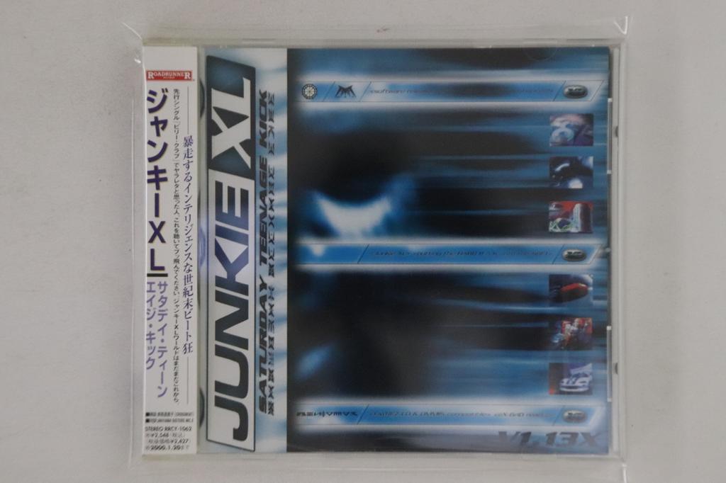 CD JUNKIE XL - Saturday Teenage Kick RRCY1062PROMO ROADRUNNER 2003 Japan Obi Rock Used