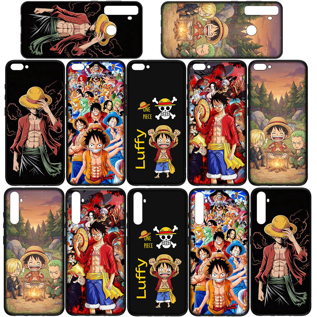 Phone Case for Samsung Galaxy S25 S23 S24 Ultra FE Plus A05 A06 A15 A16 A36 A37 A35 A54 A55 A56 A57 A25 A26 A53 A17 Zoro One Luffy Pieces Sanji Cover