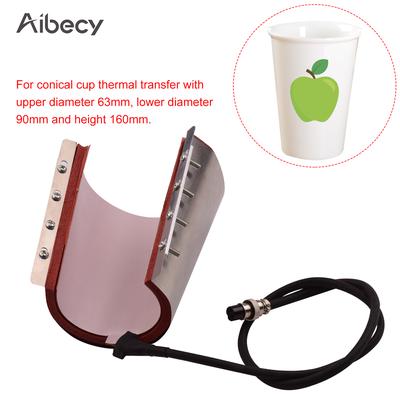 17OZ Aibecy 3D Caneca de transferência de sublimação Máquina de prensa térmica braçadeira Dispositivo elétrico