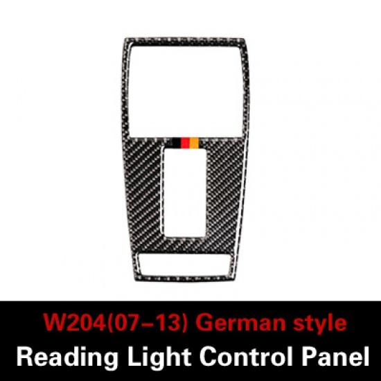 Car Accessories Interior Reading Light Control Plane Auto Sticker For Mercedes W204 (07-13) W212 (10-12) C Class E