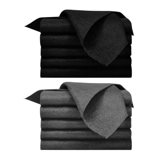 10Pcs Microfiber Cleaning Cloth Thickened Reusable Dishwash Towels Window Glass Cars Absorbent Lint-Free Multipurpose Rags