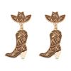 New Shoes Temperament Light Luxury Niche Versatile Fashion Personality Simple Design Earrings Earrings Earrings