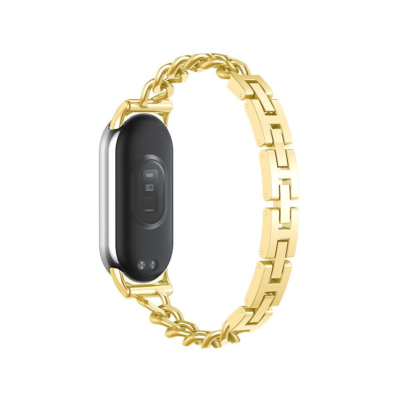 Stainless Steel Silm Strap For Xiaomi Mi Band 10 9 8 Belt Replacement for Miband 10 9 8 NFC Bracelet Watchband Accessories