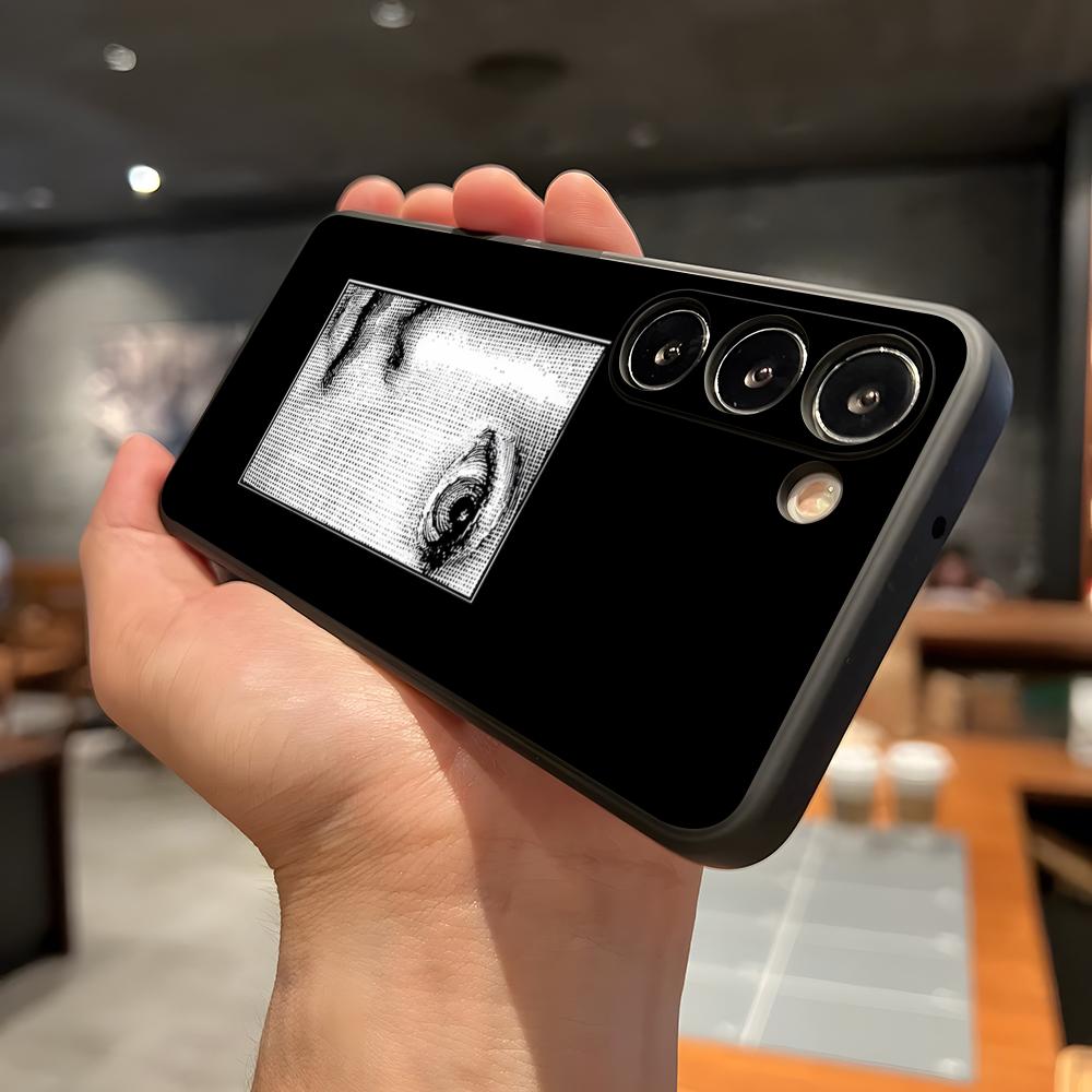 Face Art P-Piero F-Fornasetti Phone Case For Samsung A56 A36 A26 A16 A15 A25 A35 A55 A14 A34 A24 A54 Black Soft Shell Samsung A34