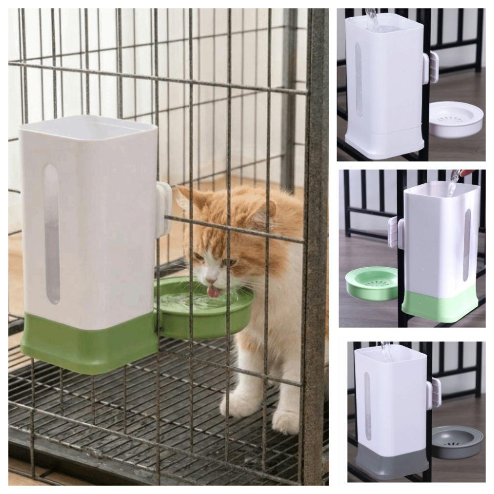 Leak-Proof Dog Water Dispenser Large Capacity Hanging Crate Water Bowl Dog Cage