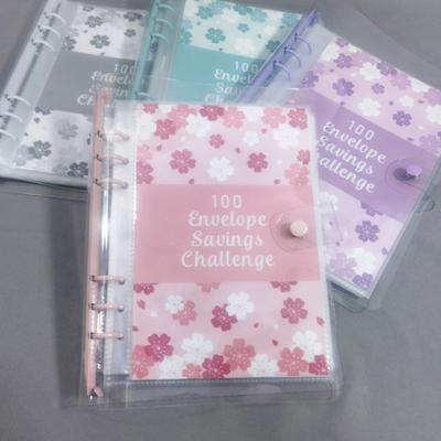 Para Tasarrufu Mücadelesi Binder 100 Zarf Sürdürülebilir Motive Edici Çözüm Tasarruf Hedefleri için Zorlu Binder