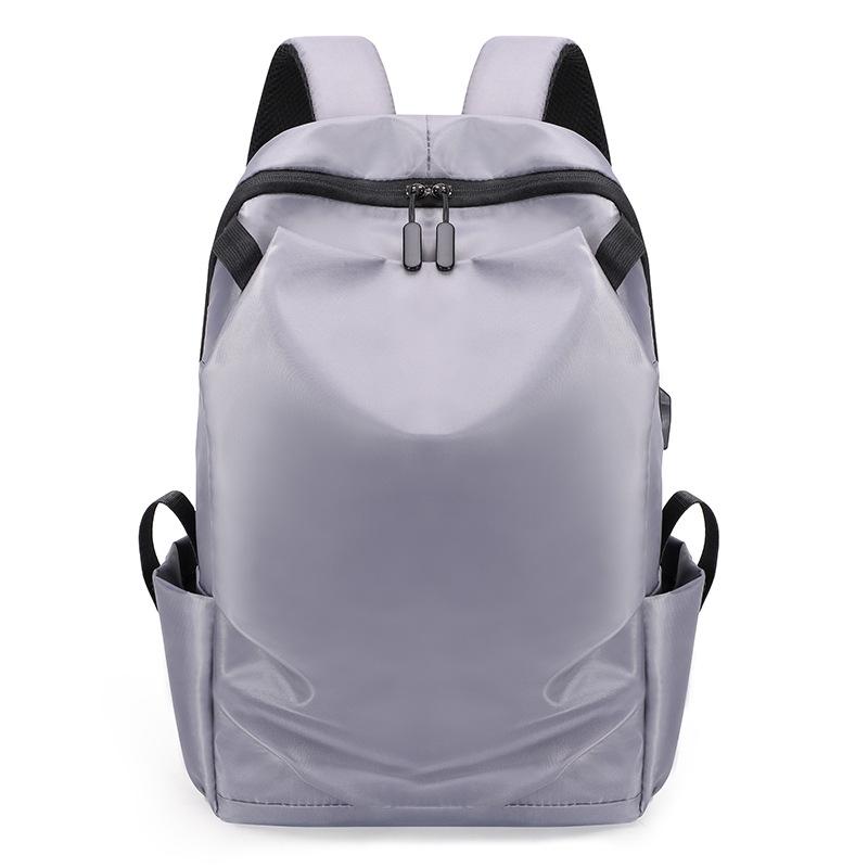 Schoolbag new multi-purpose fashion trend backpack, large capacity simple business usb computer bag