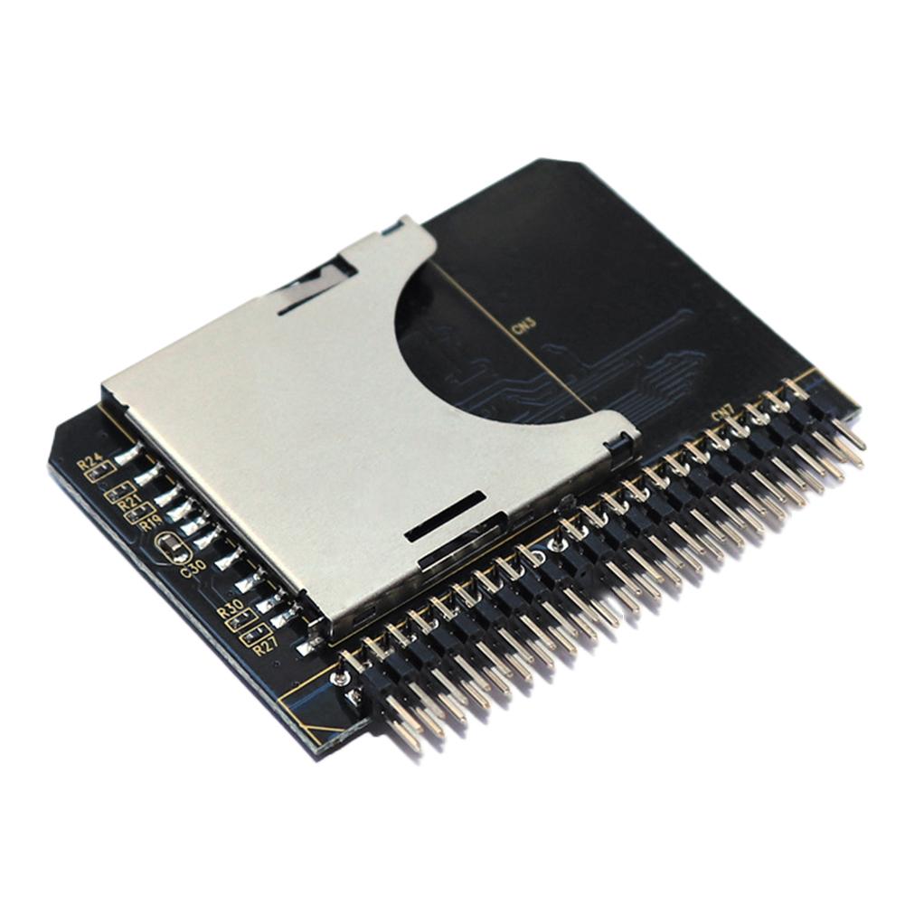 SD To 2.5 Inch IDE 44Pins SSD Memory Card 44Pins SD To 3.5 Inch IDE Expansion Card 5V Memory Expansion Card for Laptop Tablet