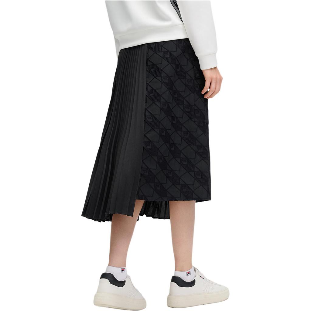FILA Lifestyle Emerald Fashion Versatile Logo Design Fitted Casual Skirt Women skirts F11W514302F-ZA